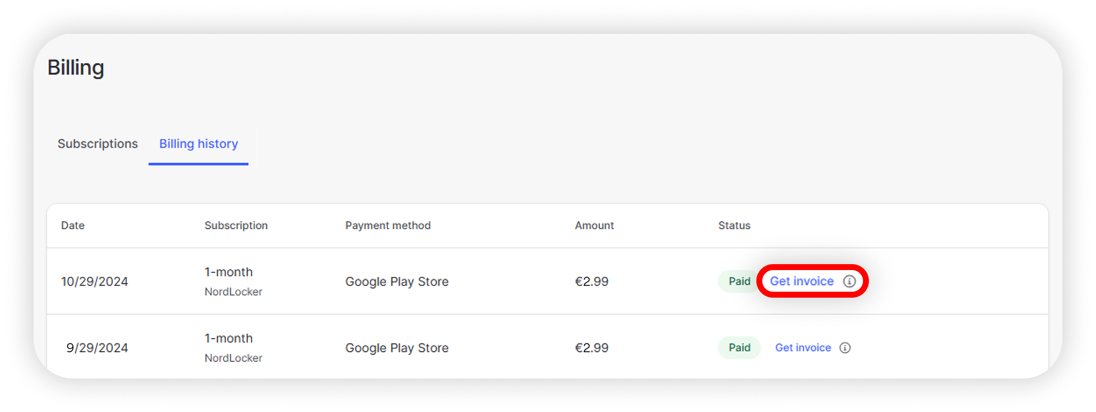 View of NA's billing section, get invoice button is highlighted.png