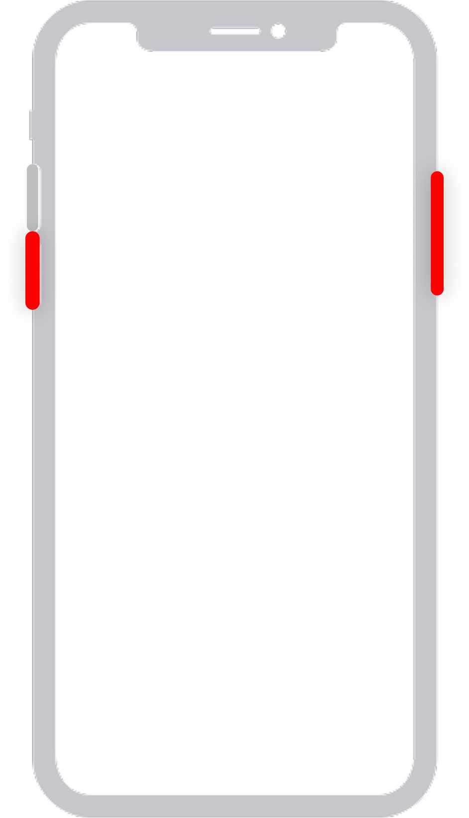 View of Android layout, volume down and power buttons are higlighted.png